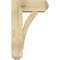 Ekena Millwork Thorton Craftsman Rough Sawn Bracket w/ Offset Brace, Douglas Fir, 8"W x 20"D x 32"H BKT0806X20X32THR04RDF - alternate 3